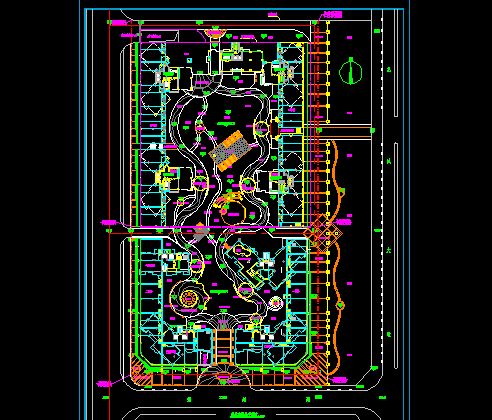 住宅區(qū)園林綠化施工圖紙免費(fèi)獲取與工程施工要點(diǎn)解析